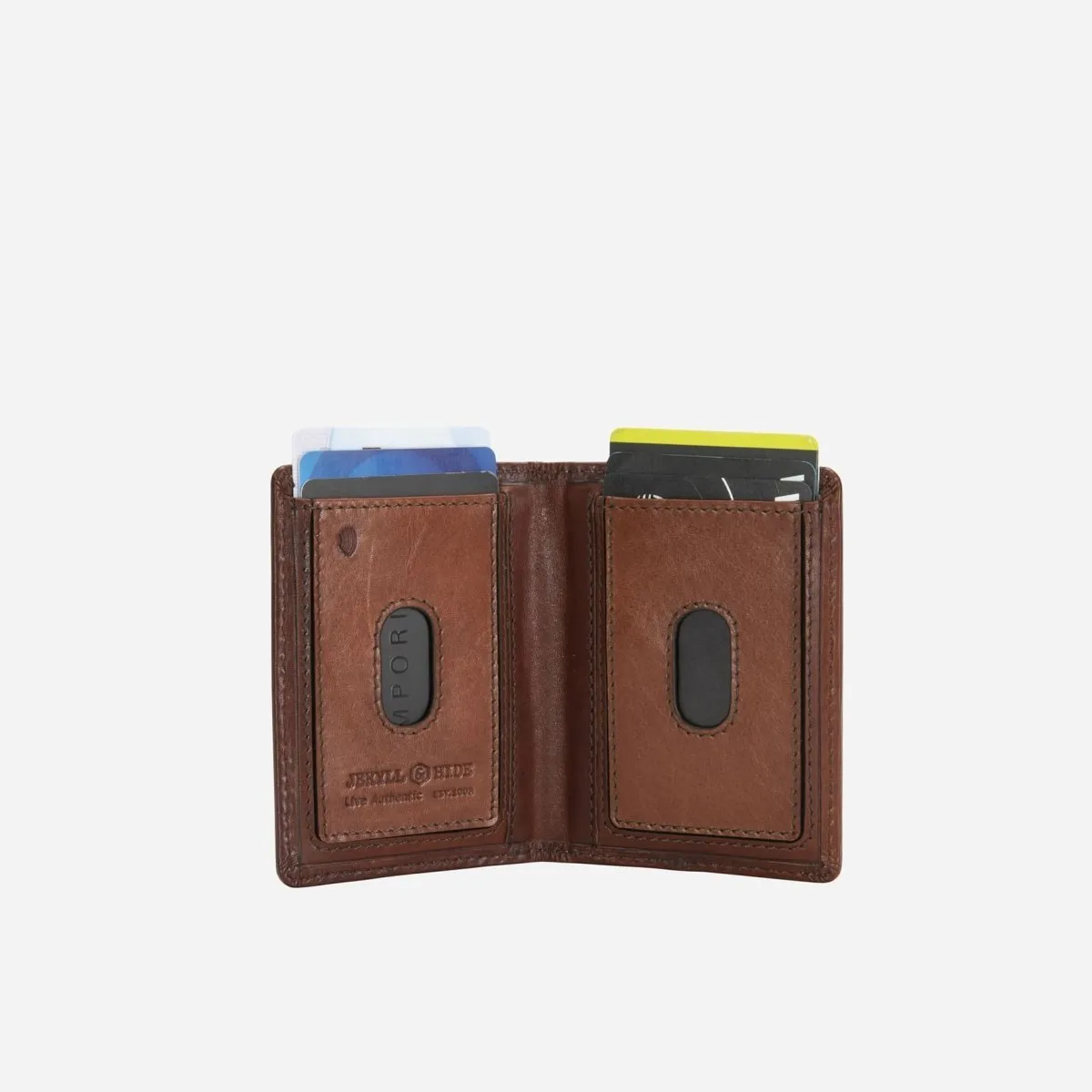 Jekyll & Hide Texas porta carte elastico nero RFID