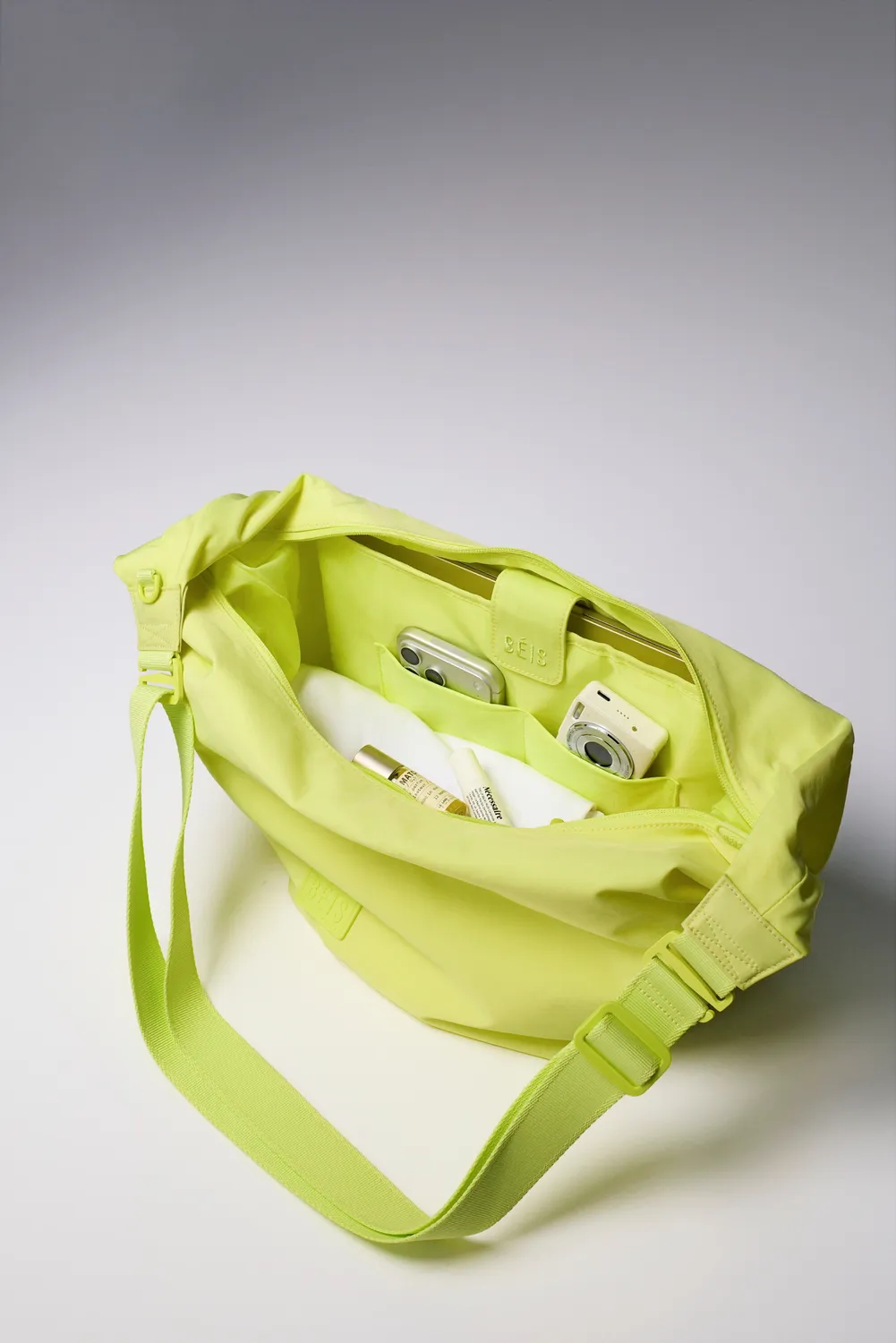 Beis Crescent Catchall borsa tracolla gialla limone