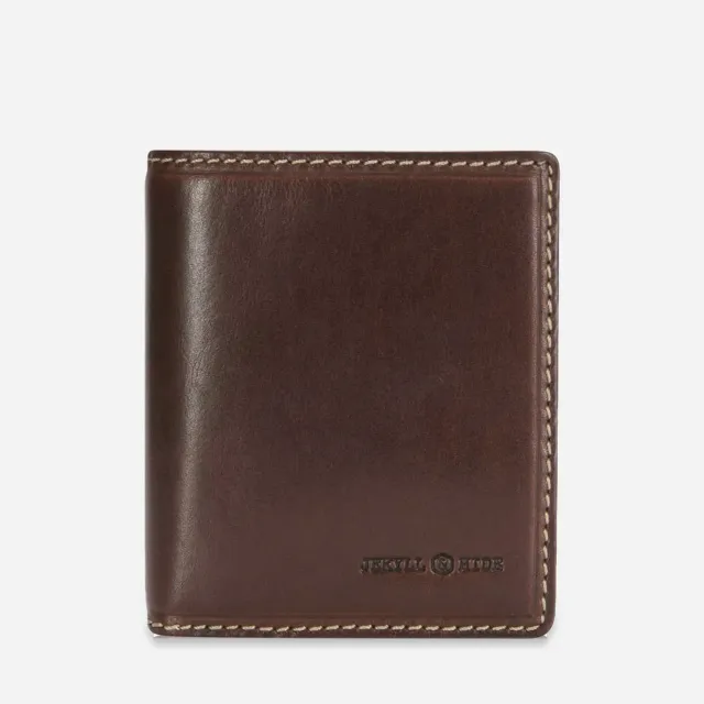 Jekyll Hide Oxford portafoglio uomo nero pelle con ID