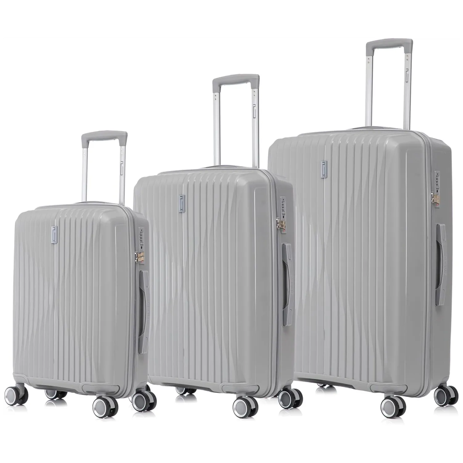 CELIMS SkyCruiser Set 3 Valigie 55-75 cm Grigio PP
