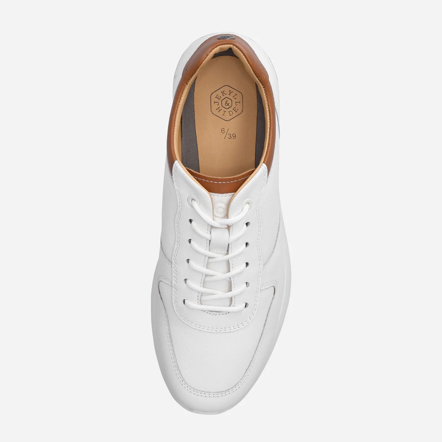 Jekyll & Hide Franca Sneakers Pelle Donna Bianche 40