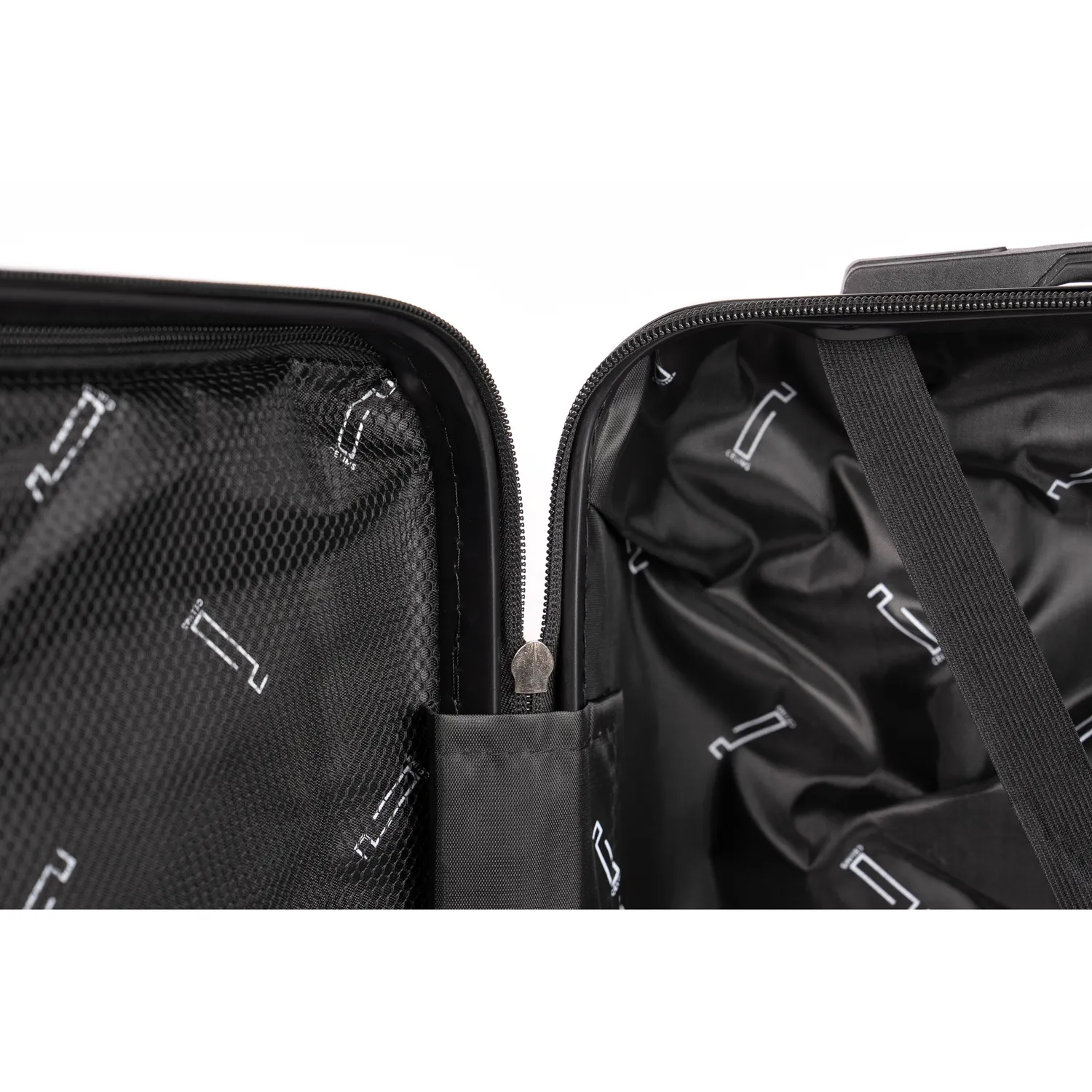 CELIMS Weekend set valigie rigide 4 pezzi arancione ABS