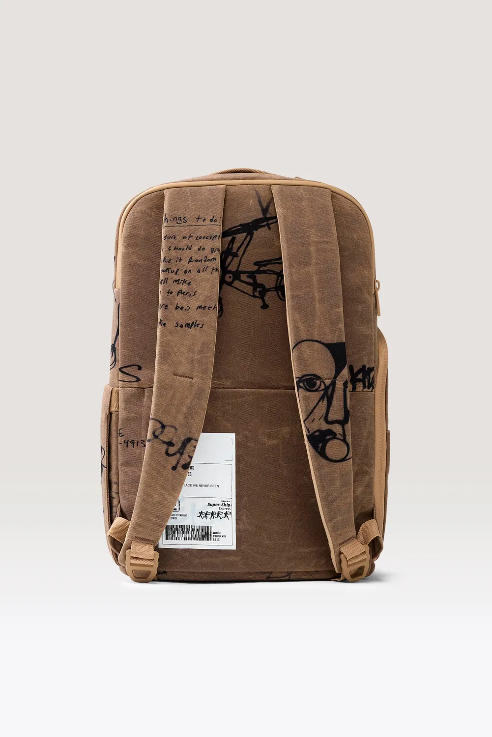 Beis x KidSuper Pro Travel zaino Cargo tela cerata
