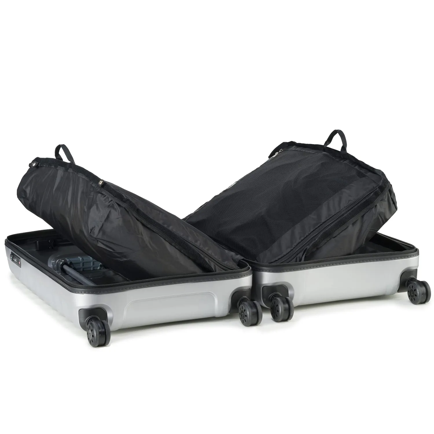 Roncato Zeta 2.0 Trolley Bagaglio Mano 55x40x20 41L Nero Argento
