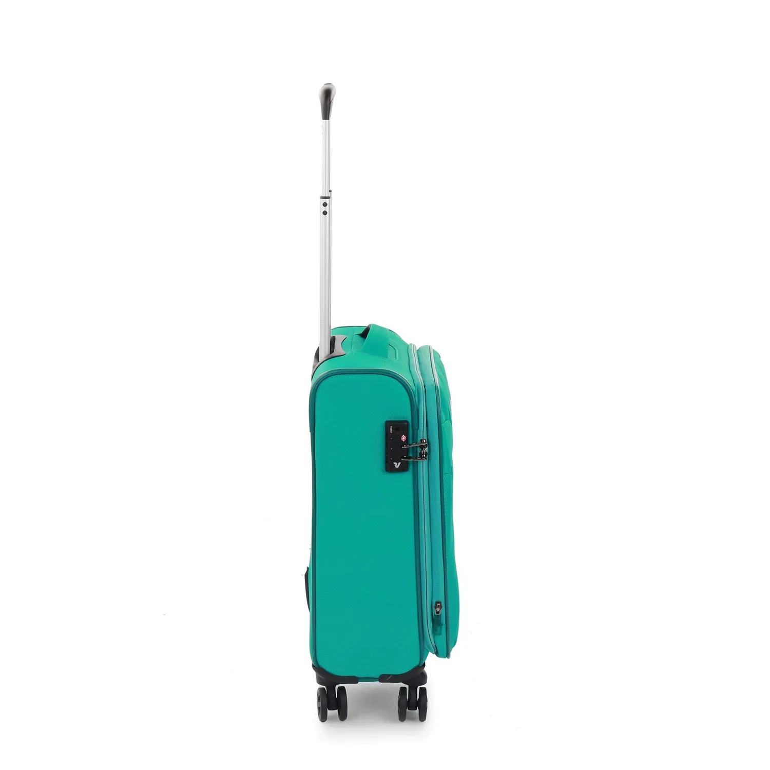 Roncato Evolution trolley cabina 55 cm smeraldo espandibile