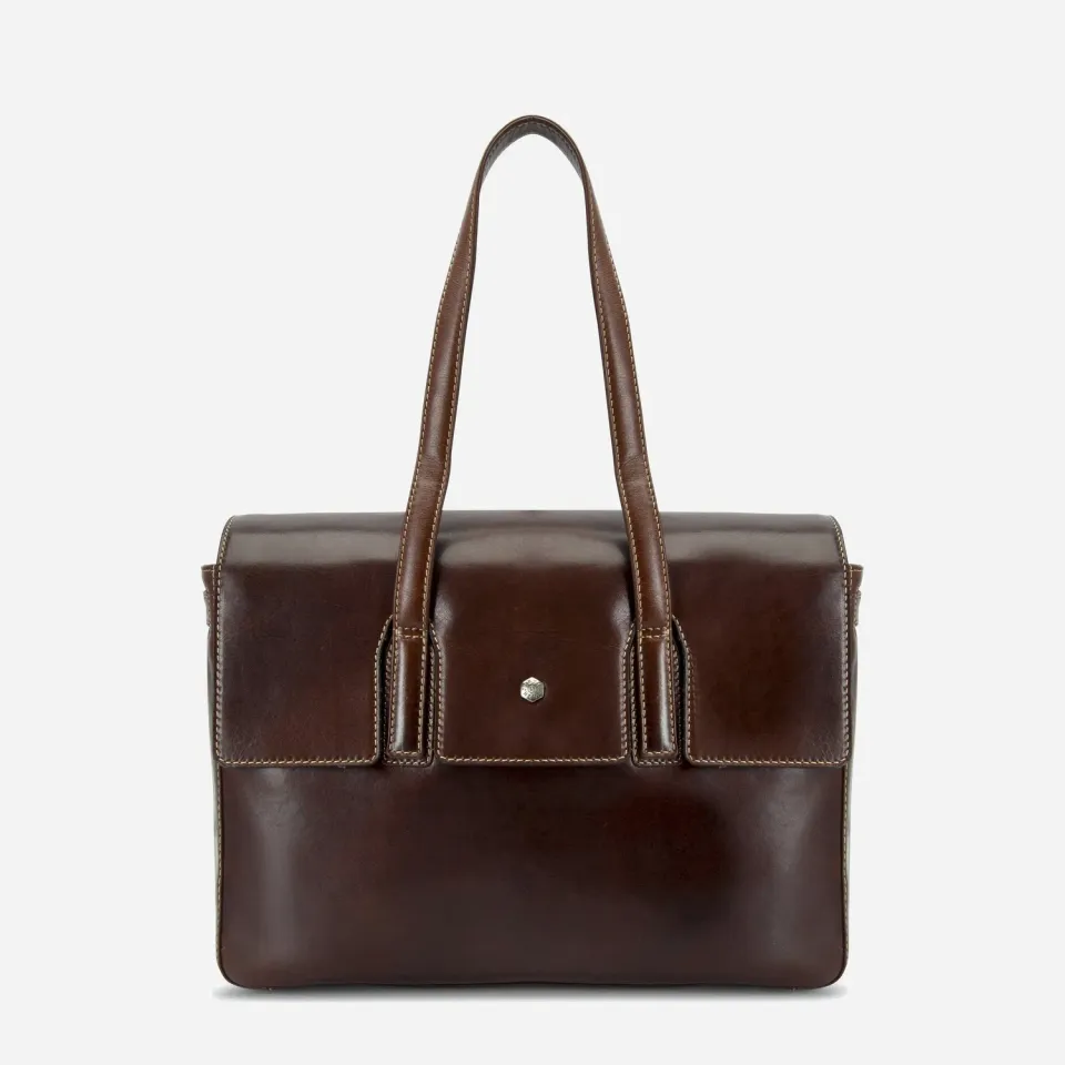 Jekyll Hide borsa lavoro donna pelle Nero porta PC 15"