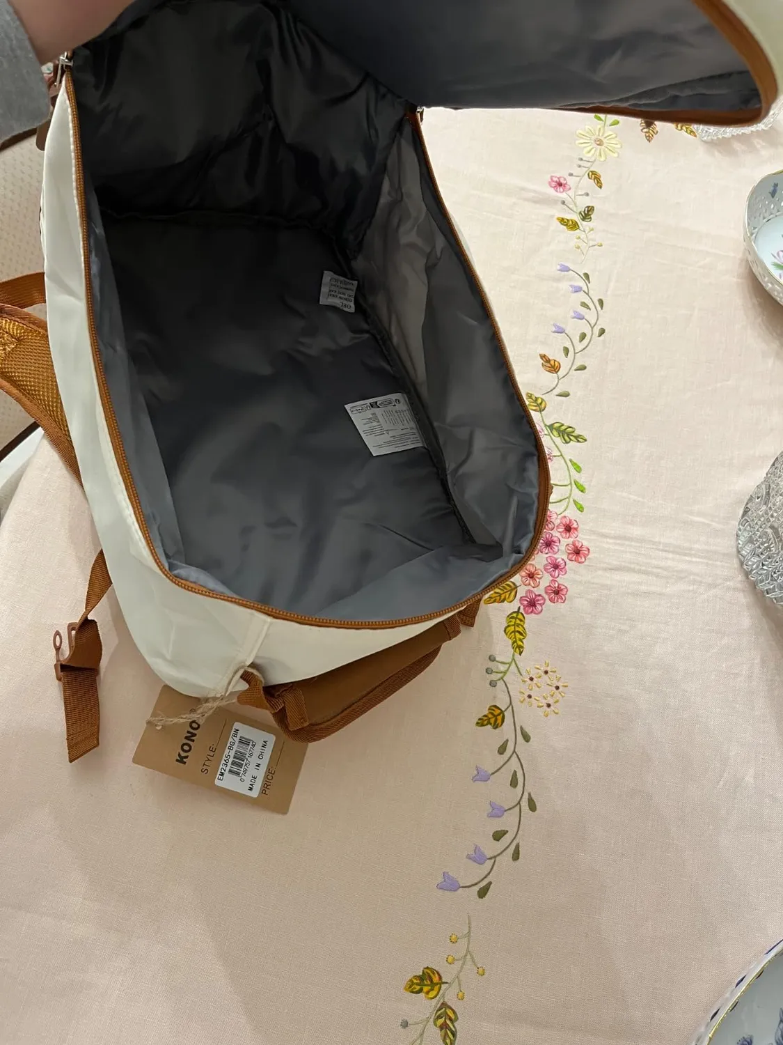 Kono zaino Ryanair 40x20x25 blu navy 20L bagaglio a mano