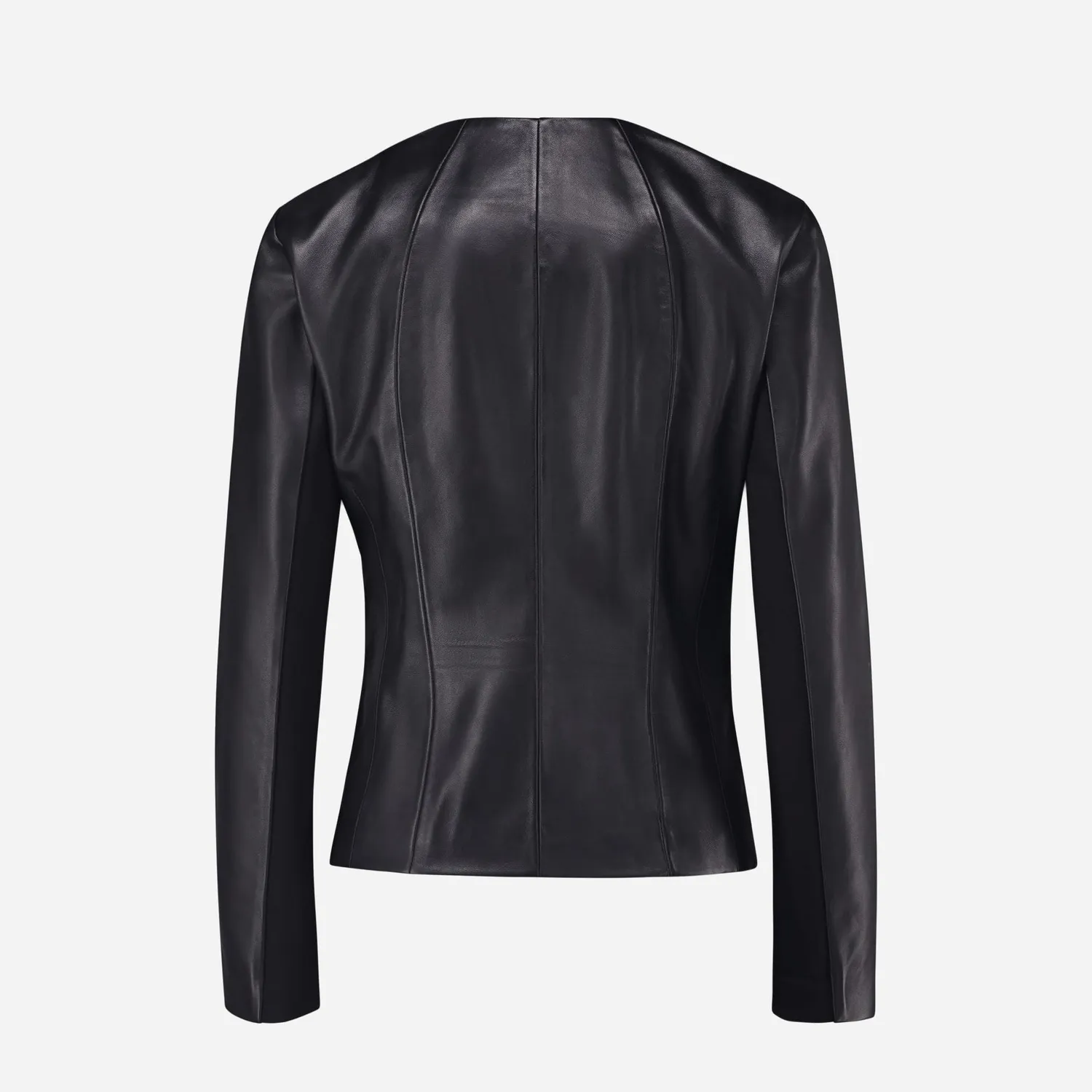 Jekyll & Hide Sophia Saba giacca pelle donna nero vera pelle
