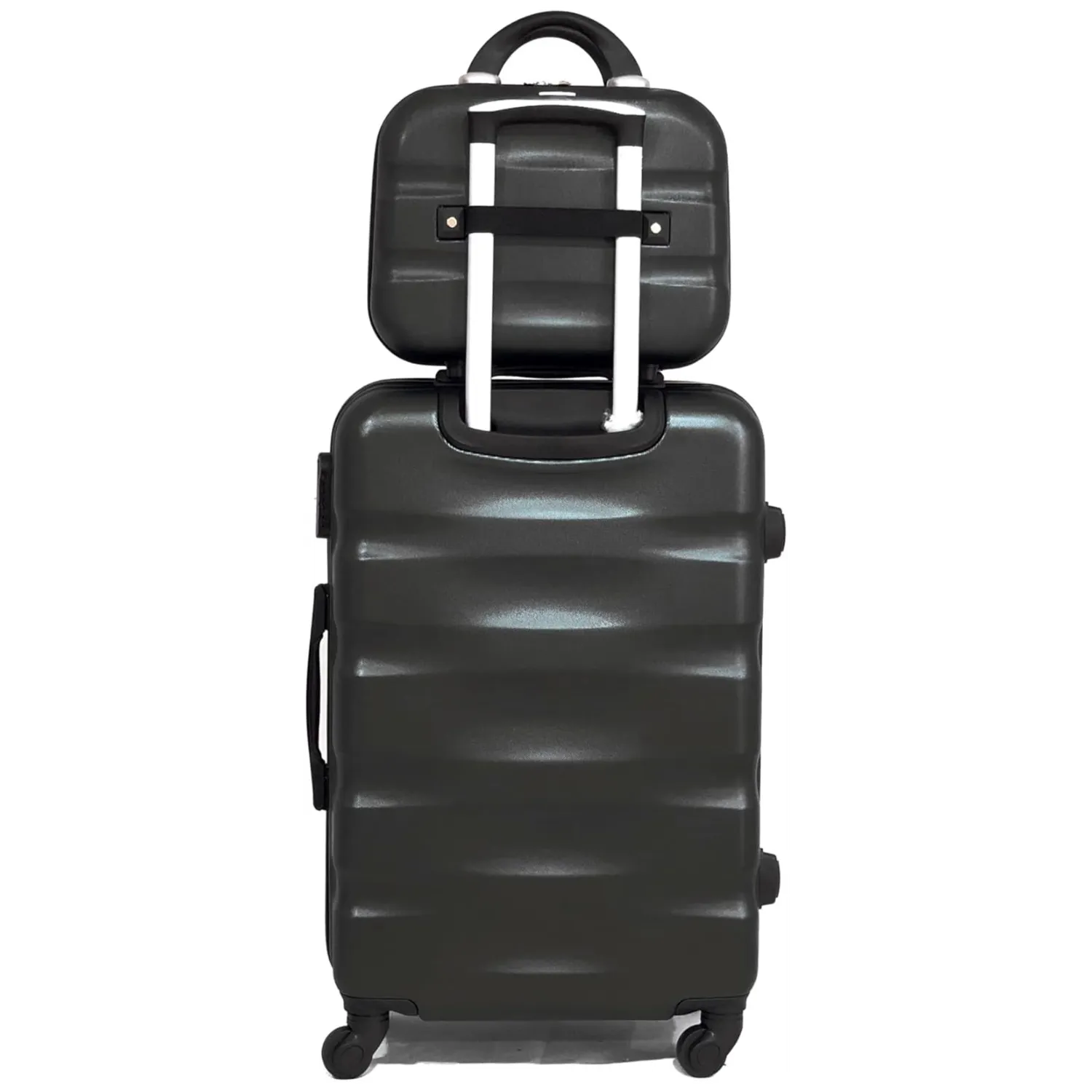 CELIMS AeroWave L valigia stiva 65 cm + beauty case noir rigida