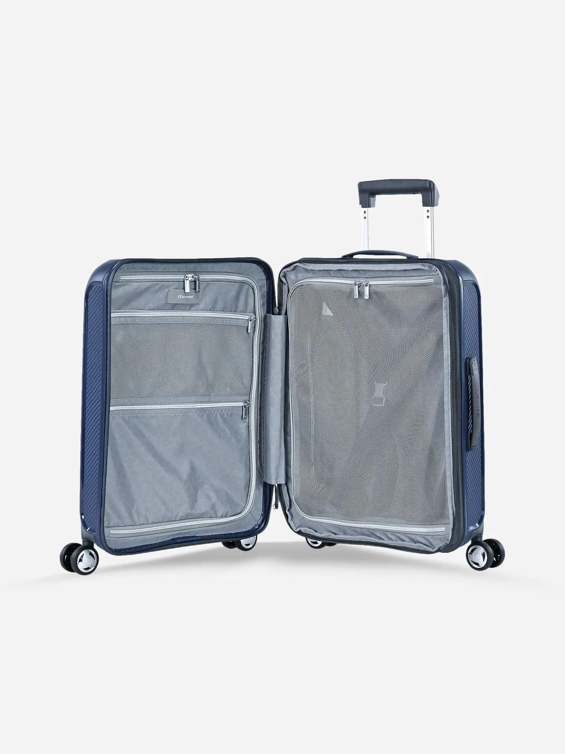 Eminent Aegis trolley cabina espandibile blu polipropilene
