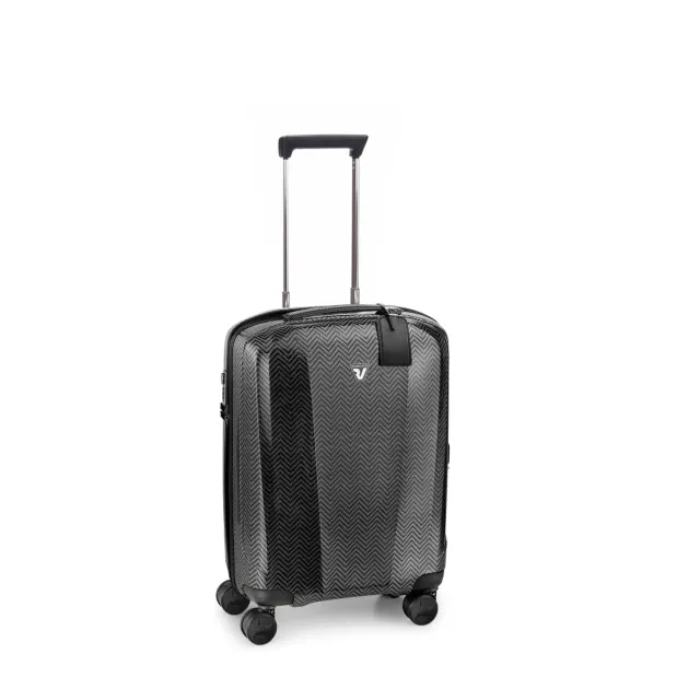Roncato We Are Glam trolley bagaglio a mano 55x40x20 nero/platino