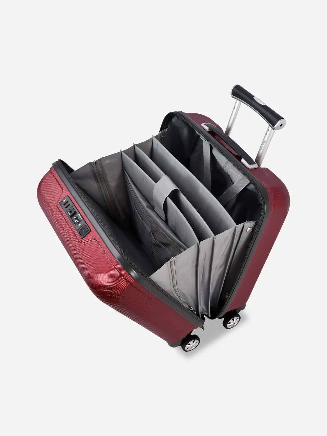 Eminent Kapstadt Ingresso Pilota trolley lavoro rosso USB