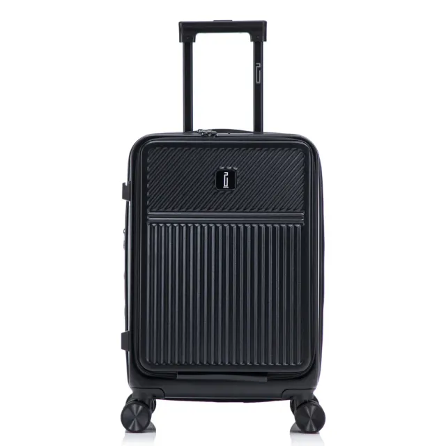 CELIMS Premium valigia cabina 58 cm nera apertura frontale TSA