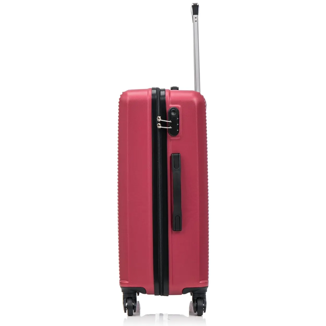 CELIMS Weekend Valigia Stiva XL 75 cm ABS bordeaux