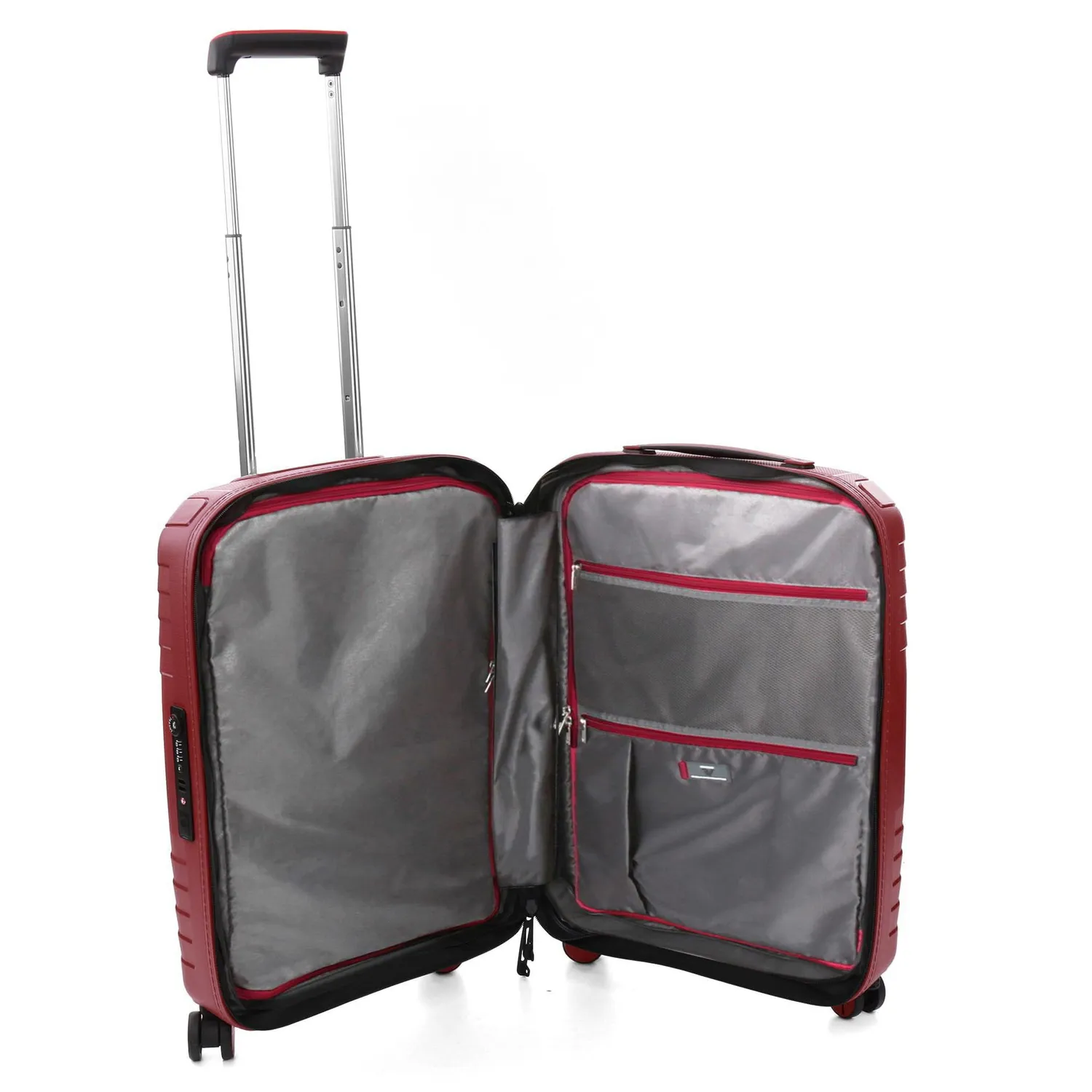 Roncato Ypsilon 4.0 Trolley cabina 55 cm rosso USB espandibile