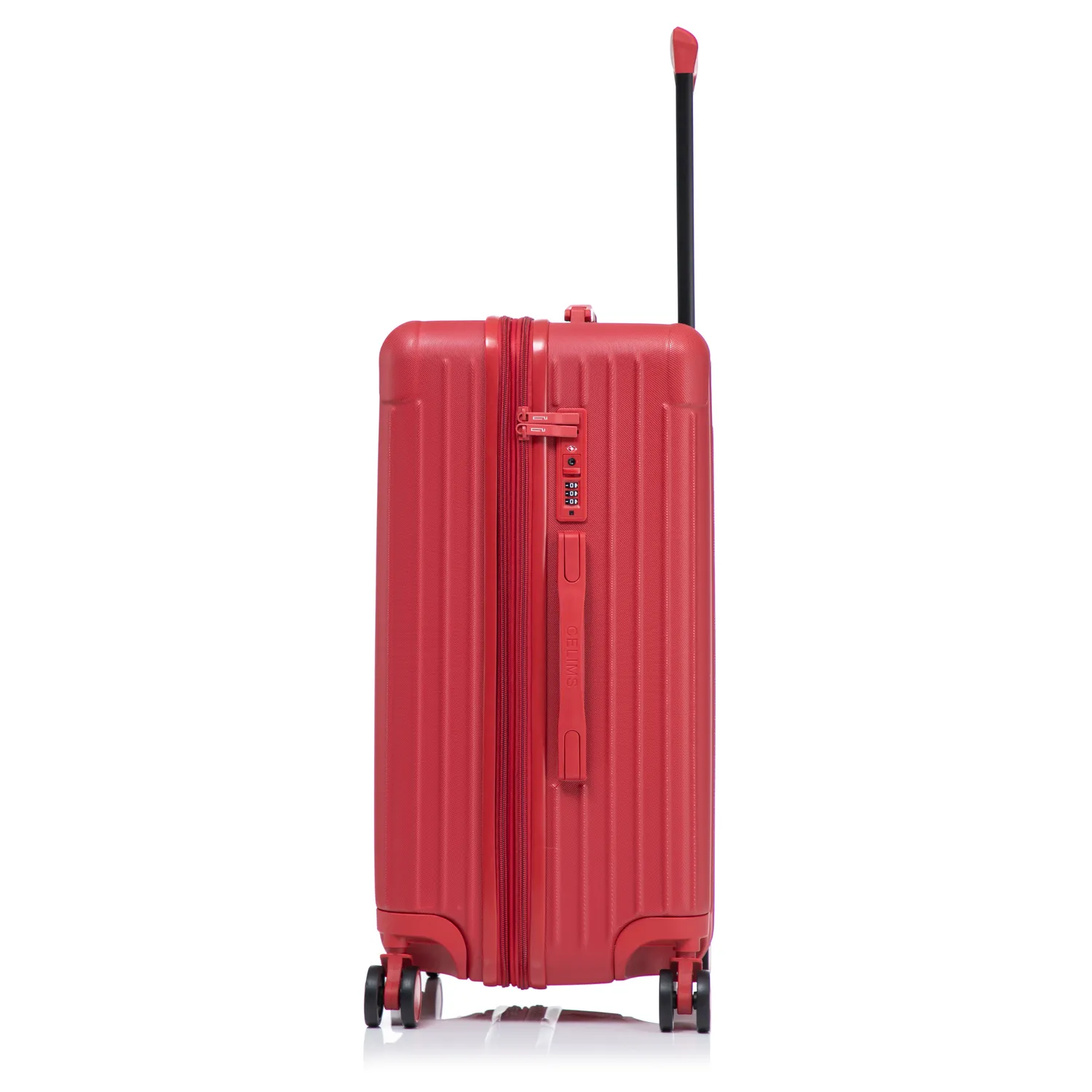 CELIMS Premium Trunk L valigia rigida 65 cm rossa TSA