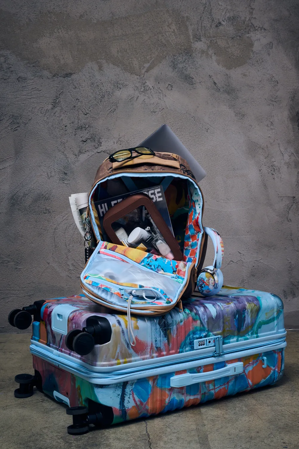 Beis x KidSuper Pro Travel zaino Cargo tela cerata