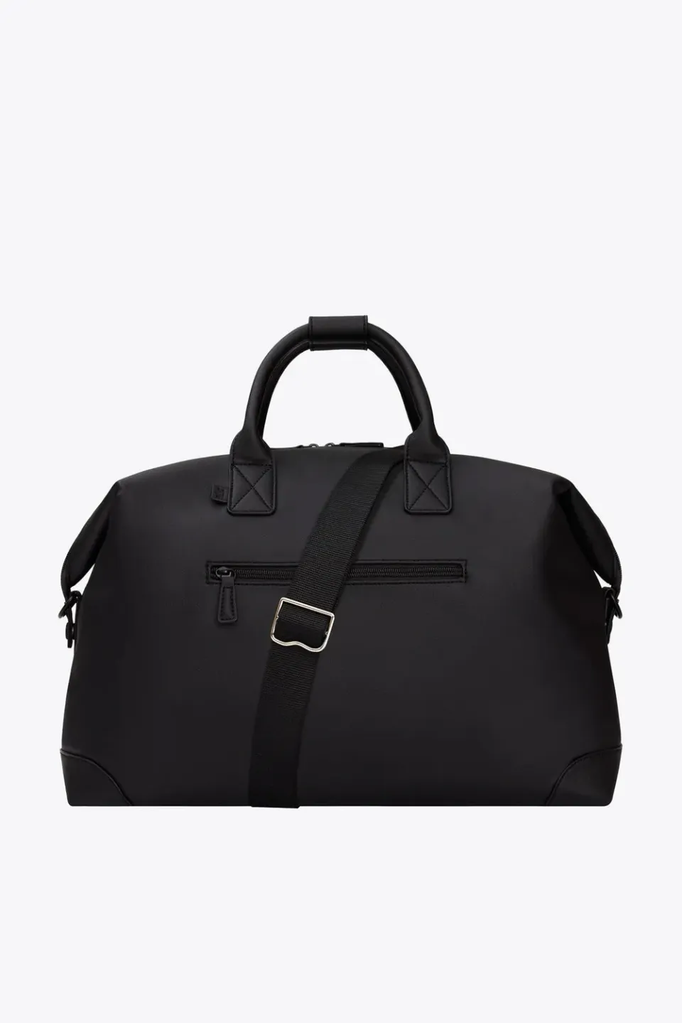 Beis Premium Duffle borsone nero in pelle vegana