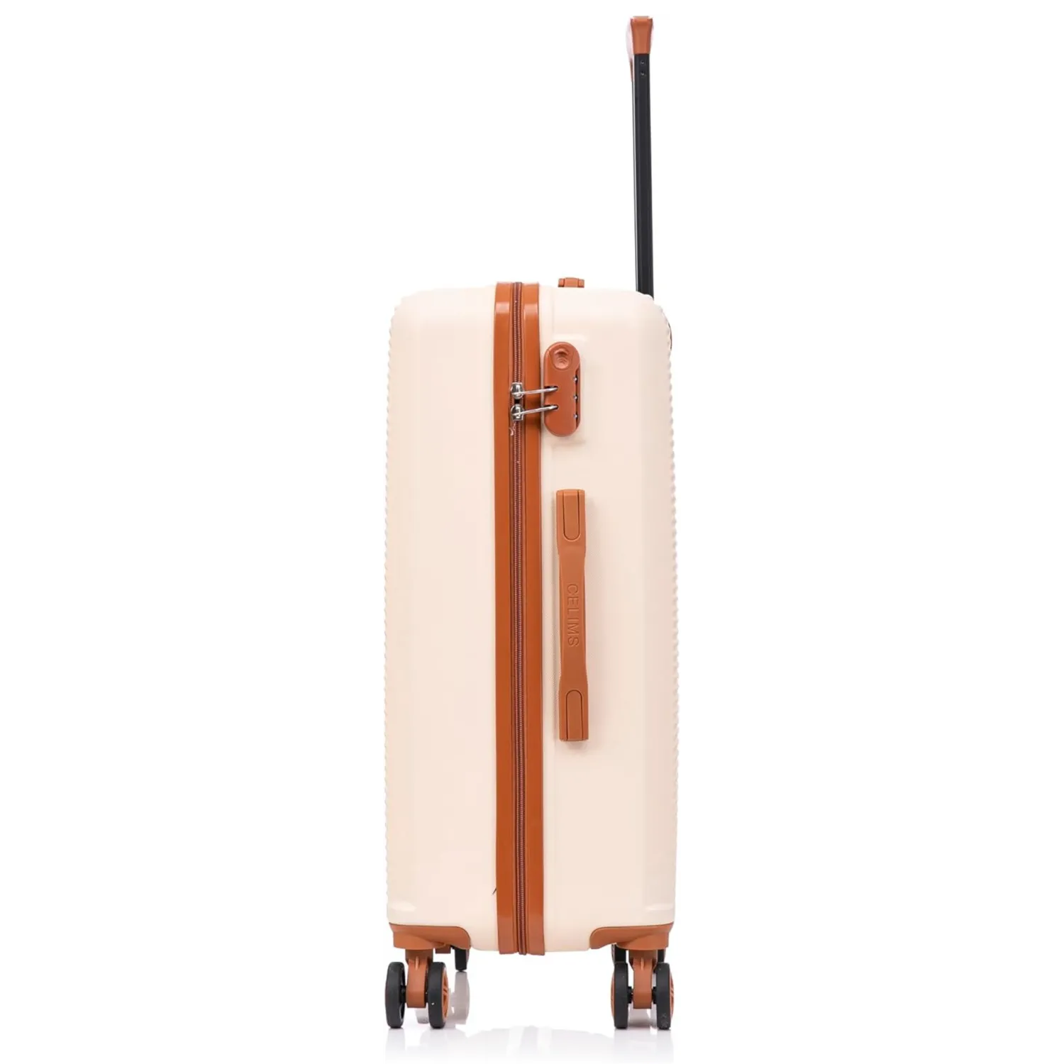 CELIMS Weekend S valigia cabina 55 cm Crème ABS leggera