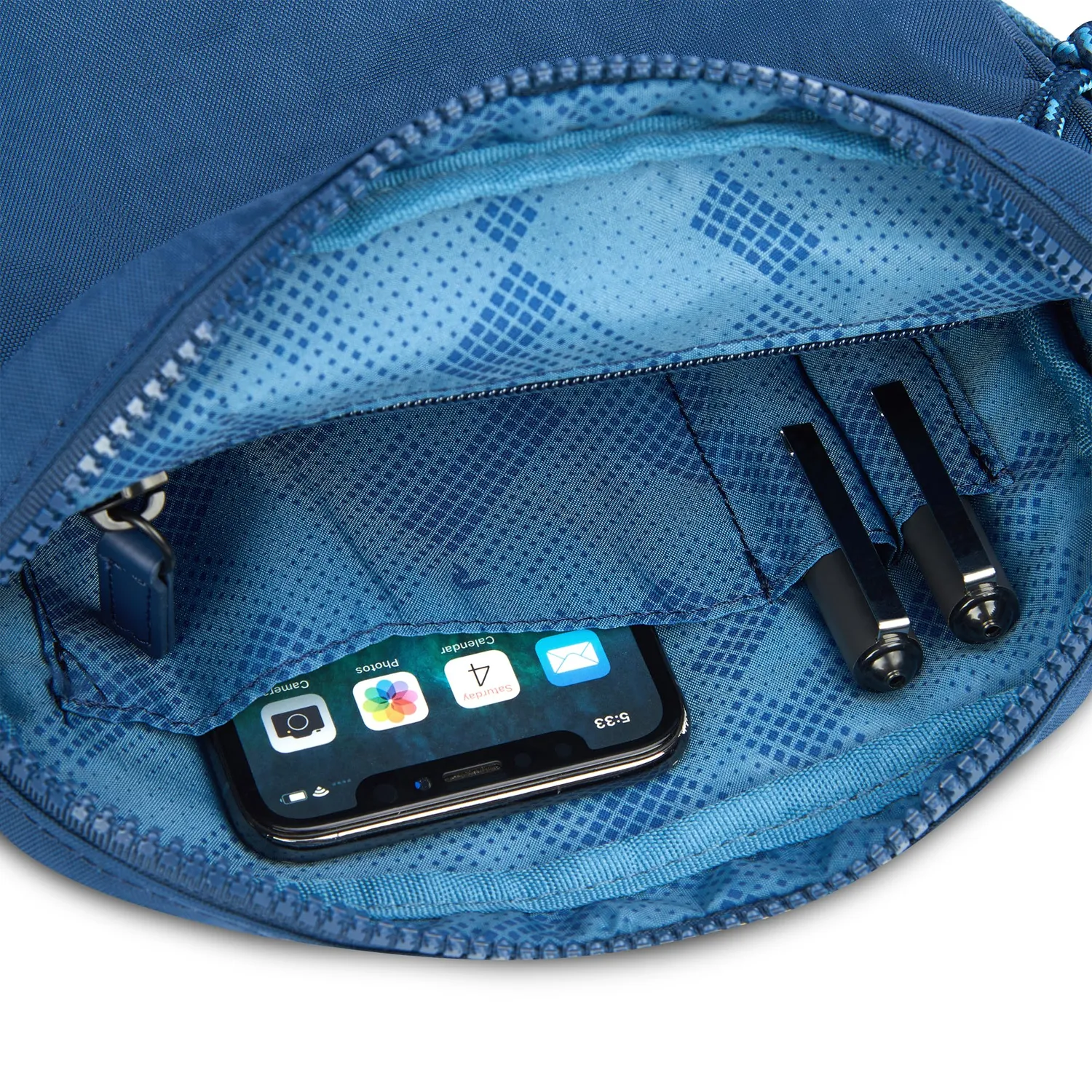 Roncato Rolling borsello uomo Blu Scuro nylon idrorepellente