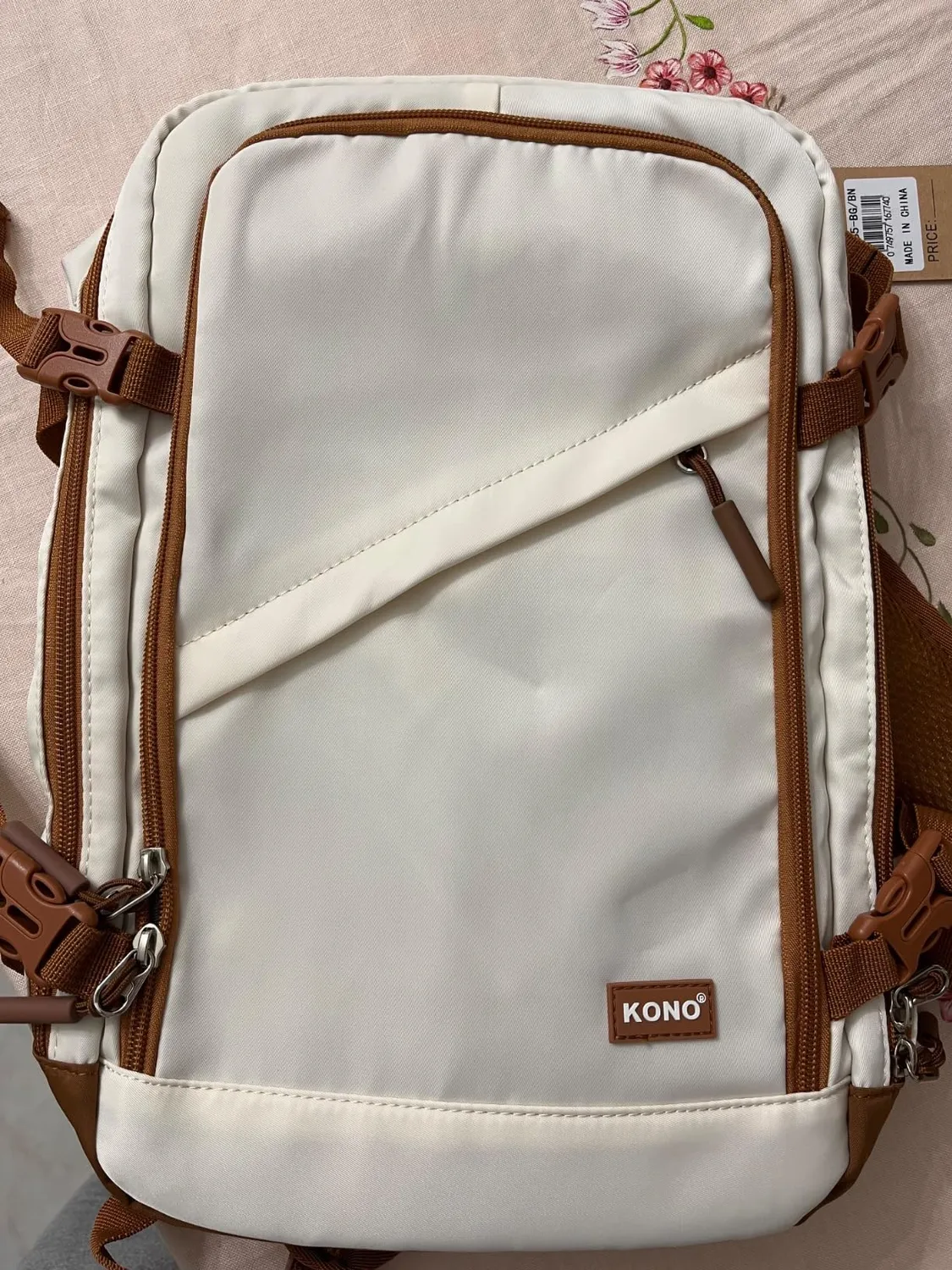Kono zaino Ryanair 40x20x25 blu navy 20L bagaglio a mano