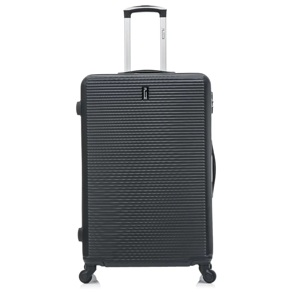 CELIMS Weekend XL 75cm valigia stiva nera in ABS 23kg