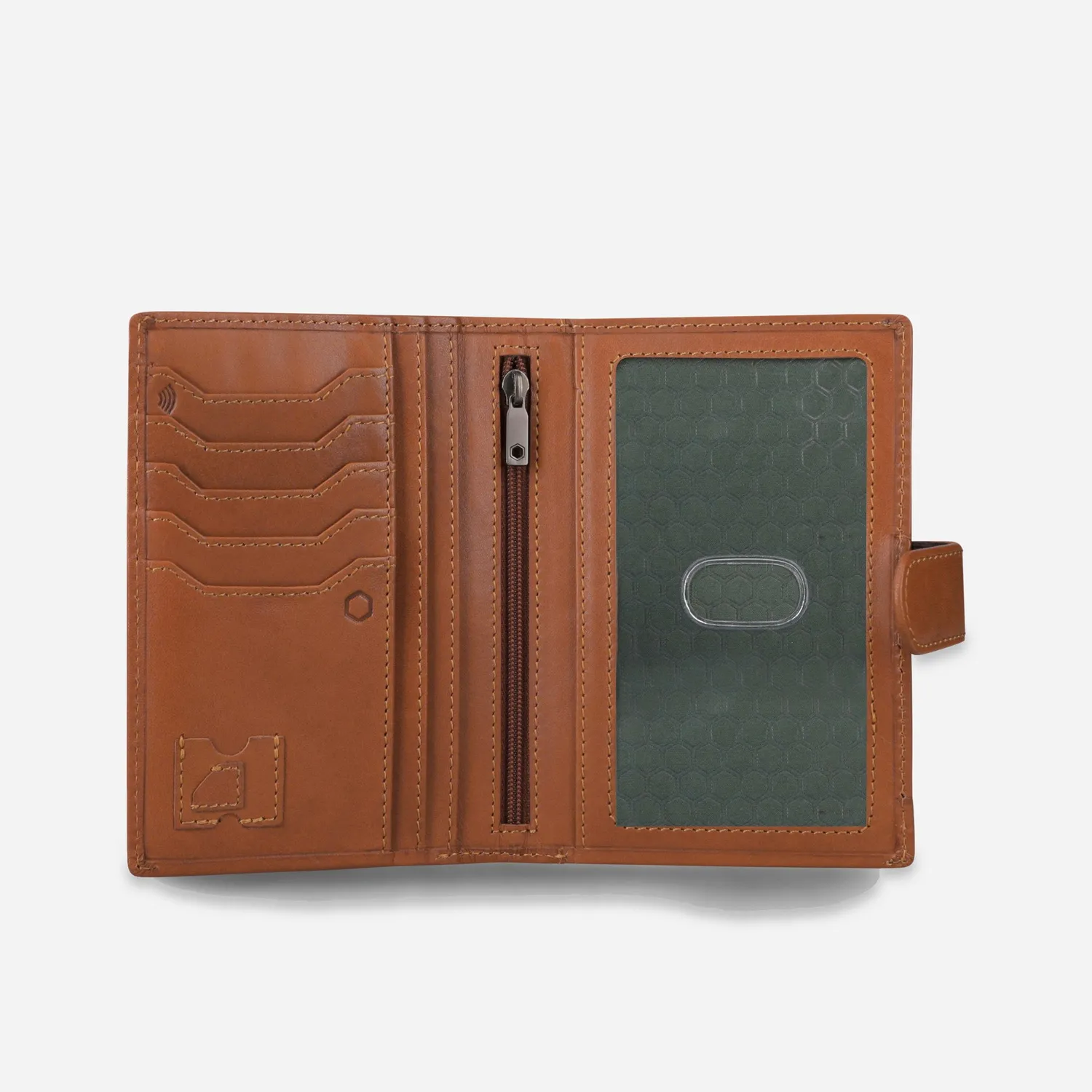 Jekyll & Hide Texas Passport portapassaporto pelle argilla RFID