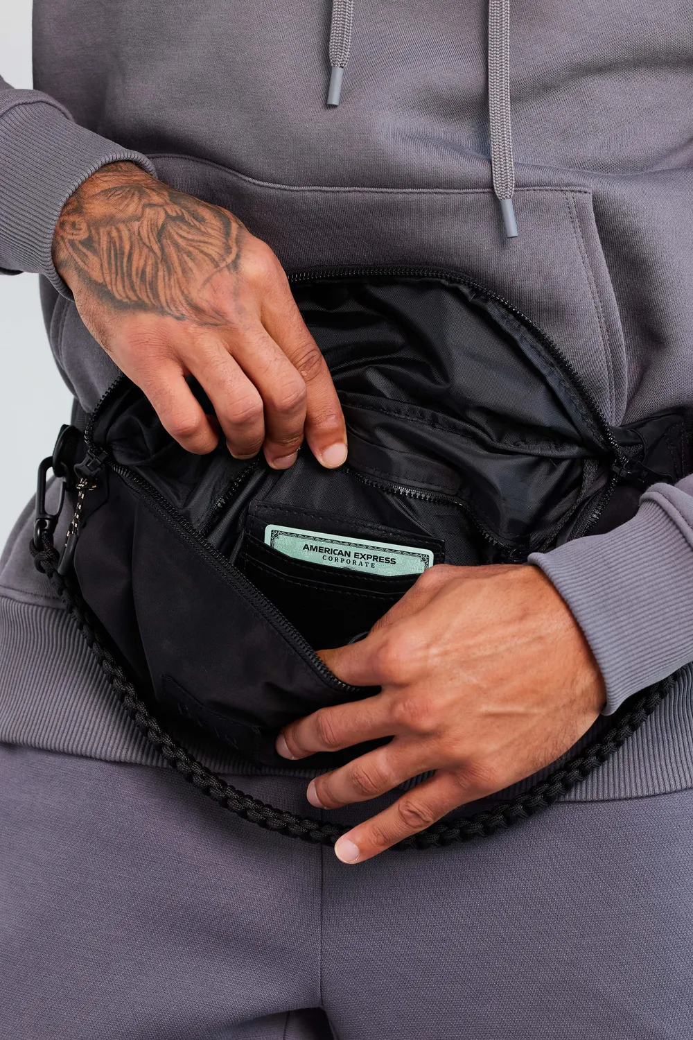 Beis Sport Pack marsupio nero