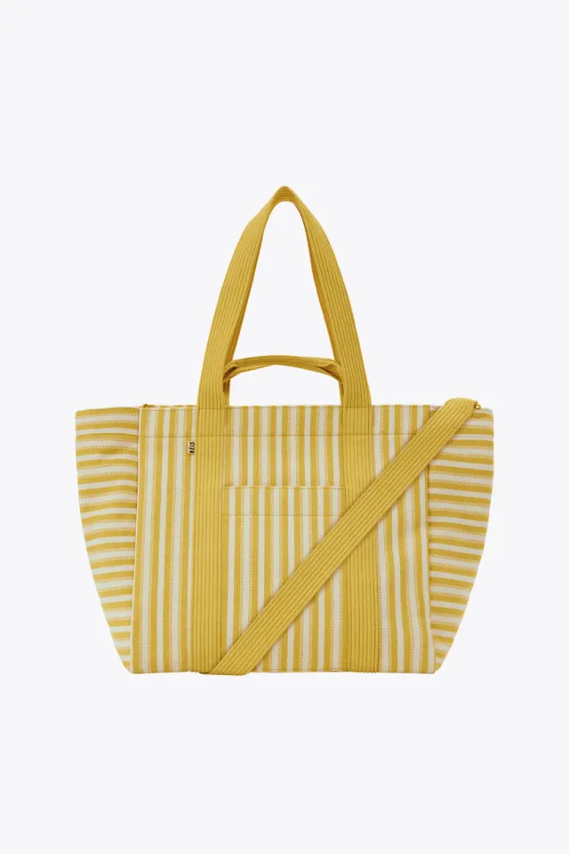 Beis Vacation Tote borsa Honey Stripe