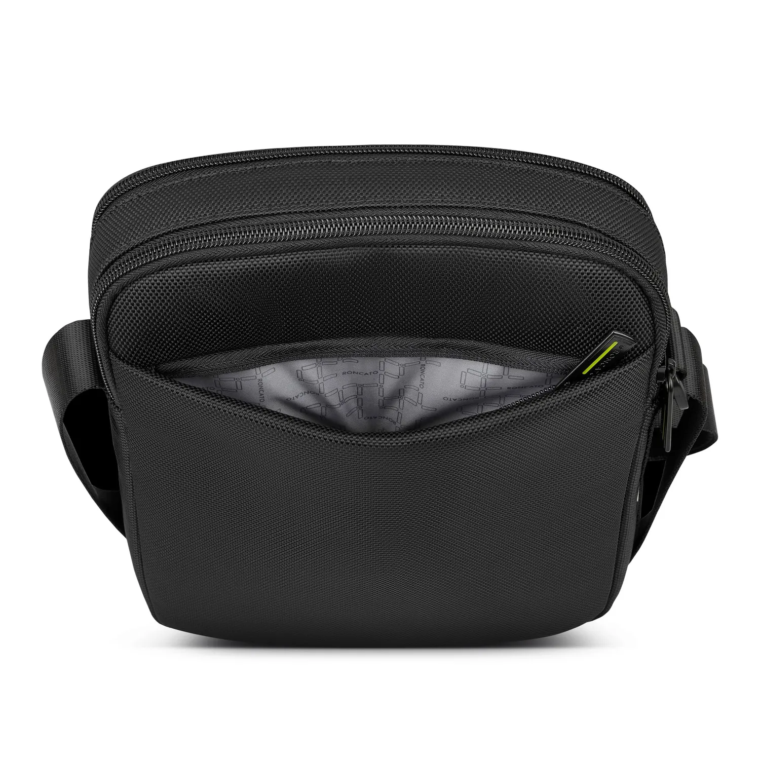 Roncato Trial Borsello Uomo Nero 11 Pollici