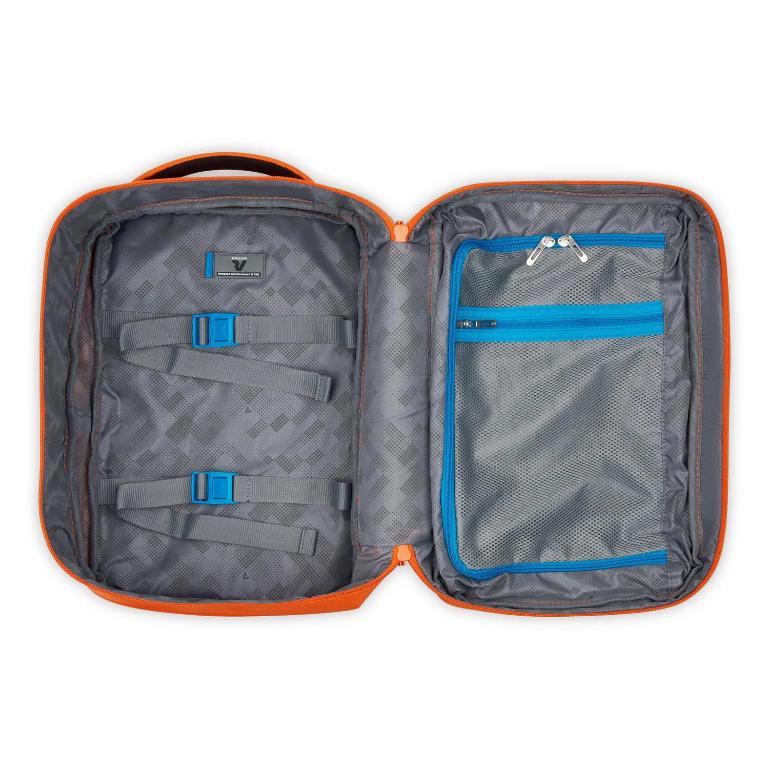 Roncato Ironik 2.0 Ryanair Zaino viaggio 40x25x20 arancione espandibile