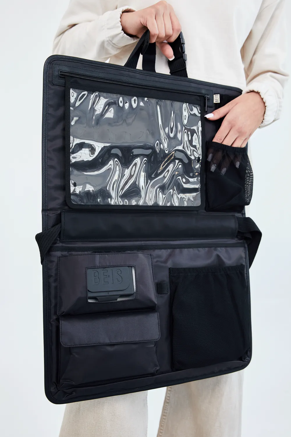 Beis The Car Caddy Organizer Auto Nero Portatablet