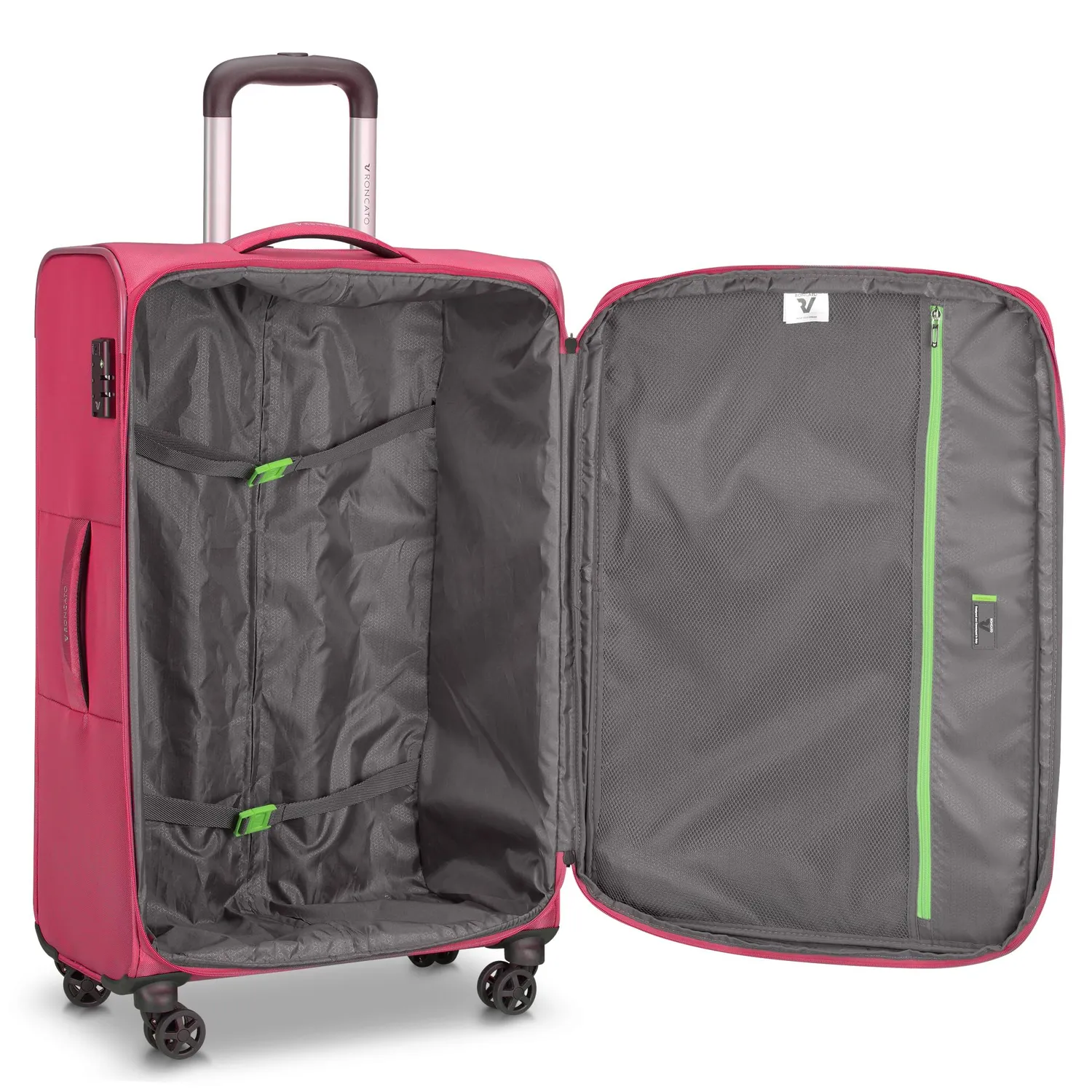 Roncato Twin valigia morbida large 98L TSA