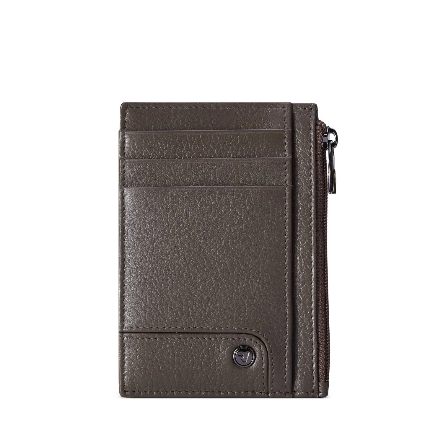 Roncato Alaska porta carte pelle blu navy 8,5 cm