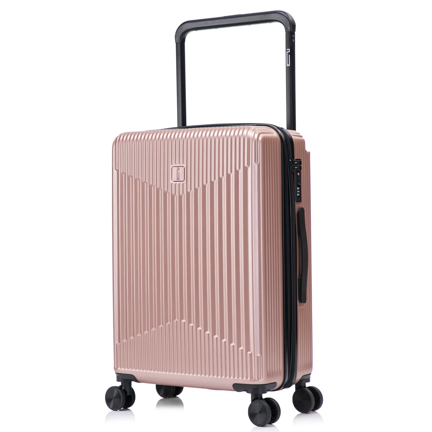 CELIMS Premium Wide Trolley Valigia Stiva 65 cm Noir TSA
