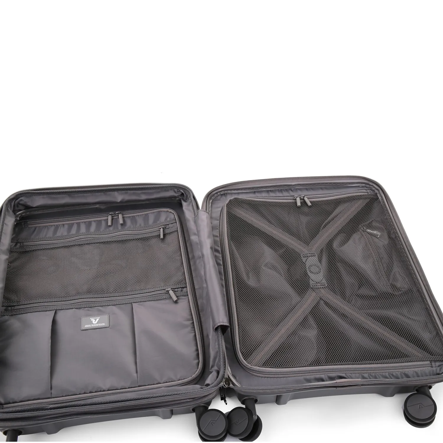 Roncato Skyline trolley cabina 55x40x20 antracite espandibile
