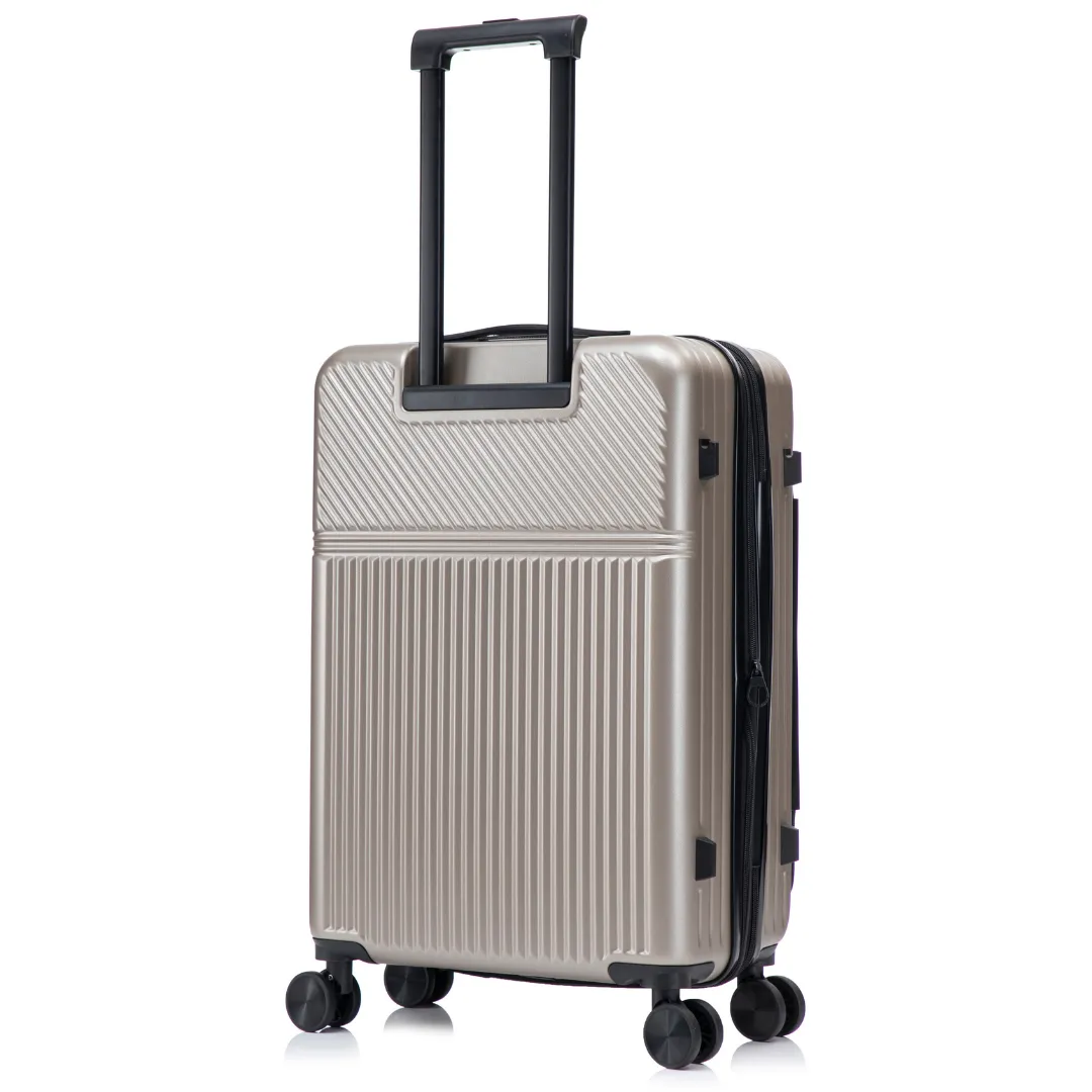 CELIMS Front Opening valigia XL 75 cm champagne TSA