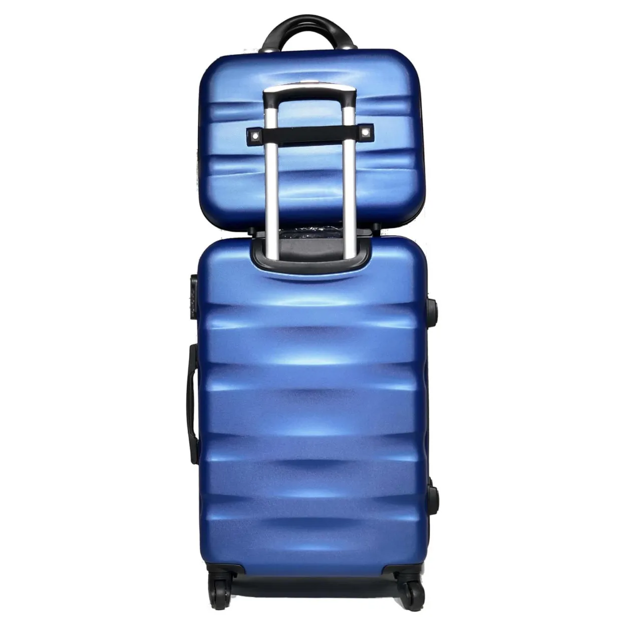 CELIMS AeroWave L valigia 65 cm blu + beauty case ABS