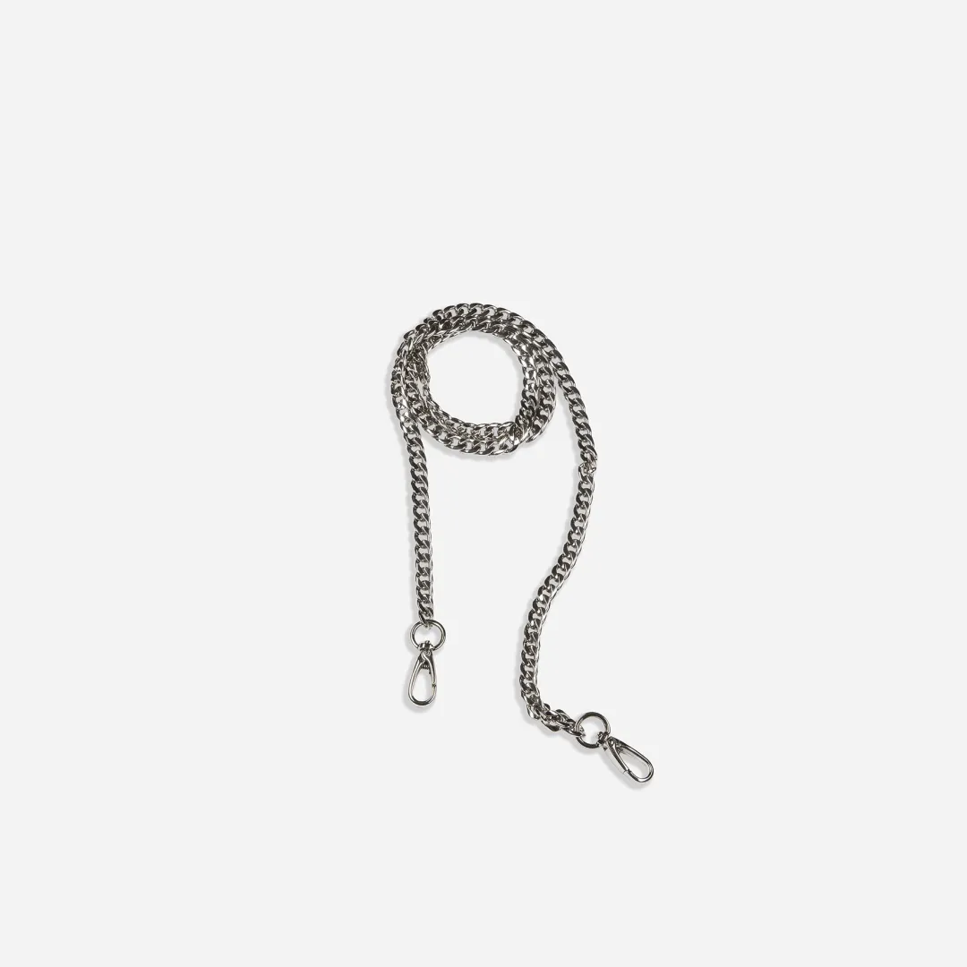 Jekyll & Hide Paris Chain Strap Tracolla Catena 58cm Argento