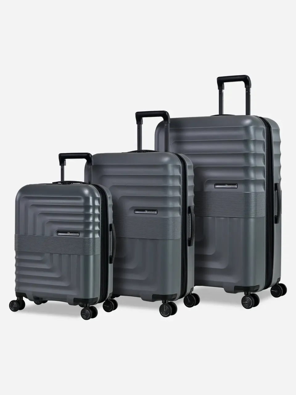 Eminent Dandelion Set espandibile valigie grigie rigide