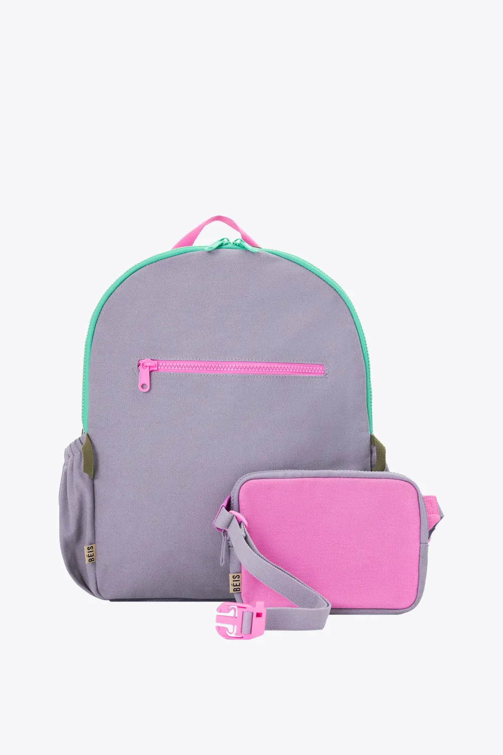 Beis Kids Backpack zaino bambino lavanda 2in1