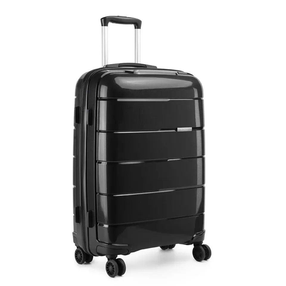 Kono Valigia Media 65cm 66L Nera Rigida Polipropilene