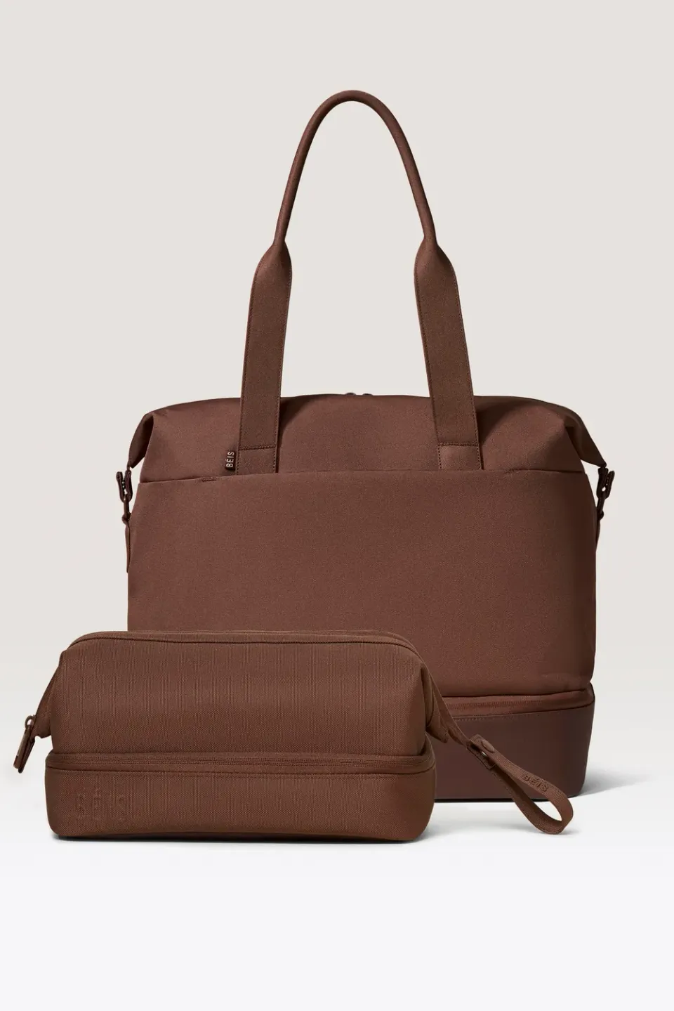 Beis Weekend Travel Set weekender marrone