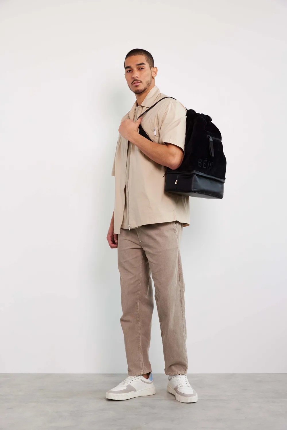 Beis Terry Backpack Cooler zaino termico nero spugna