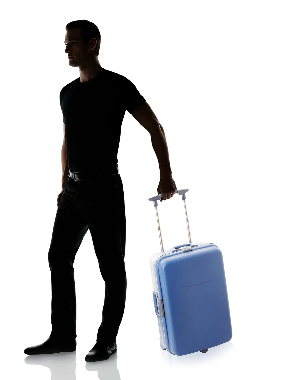 Roncato Trolley Rigido 55 cm Blu Bagaglio Mano