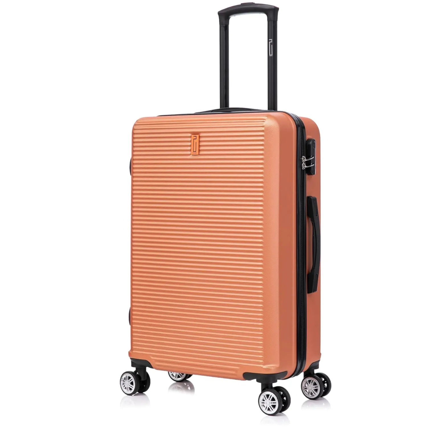 CELIMS valigia da stiva L 65 cm nera ABS leggera
