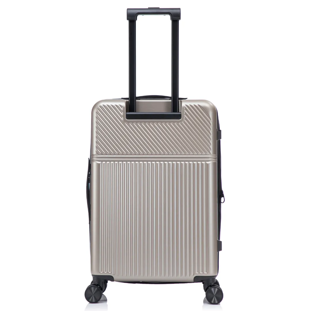 CELIMS Front Opening valigia XL 75 cm champagne TSA