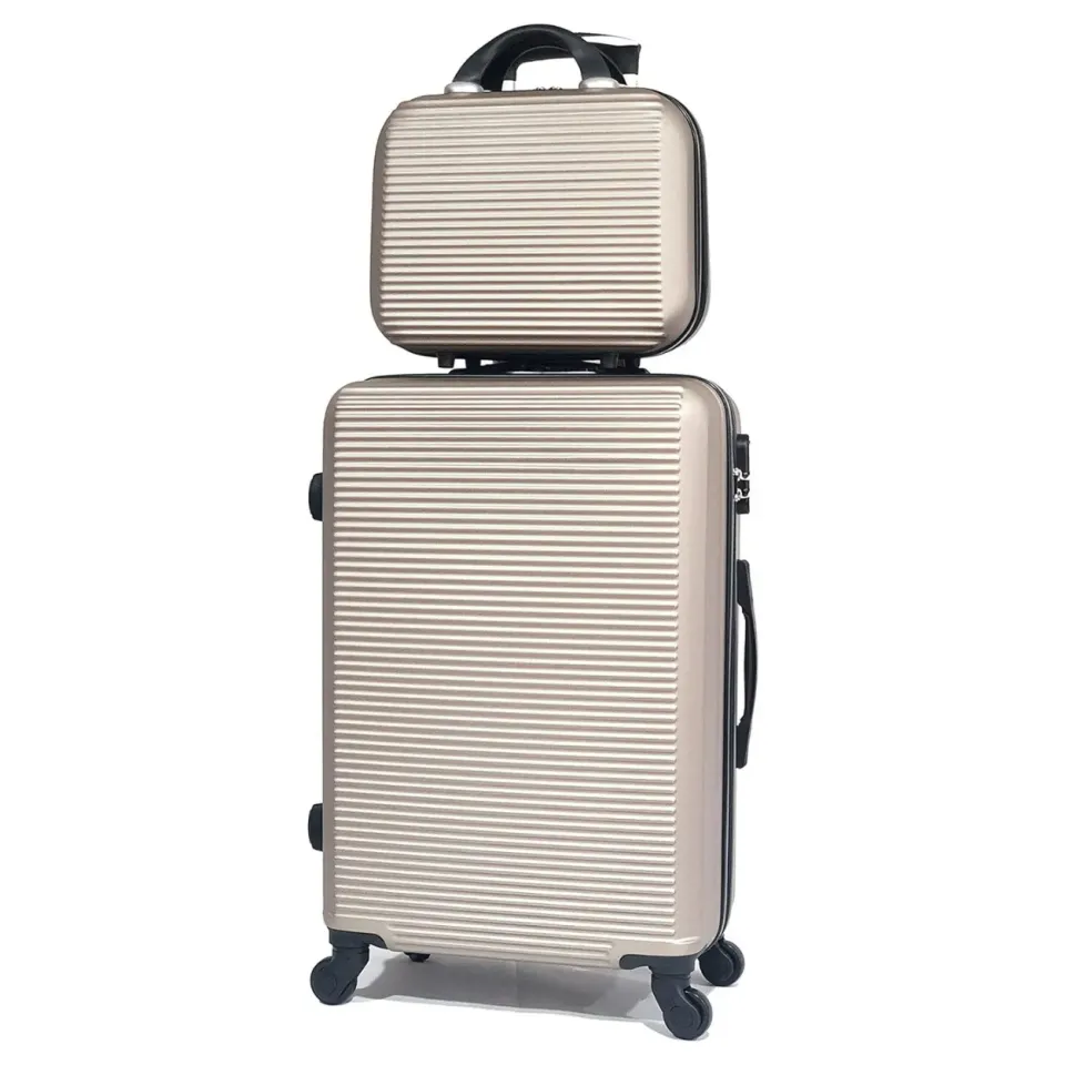 CELIMS Weekend L set valigia 65 cm + beauty case ABS