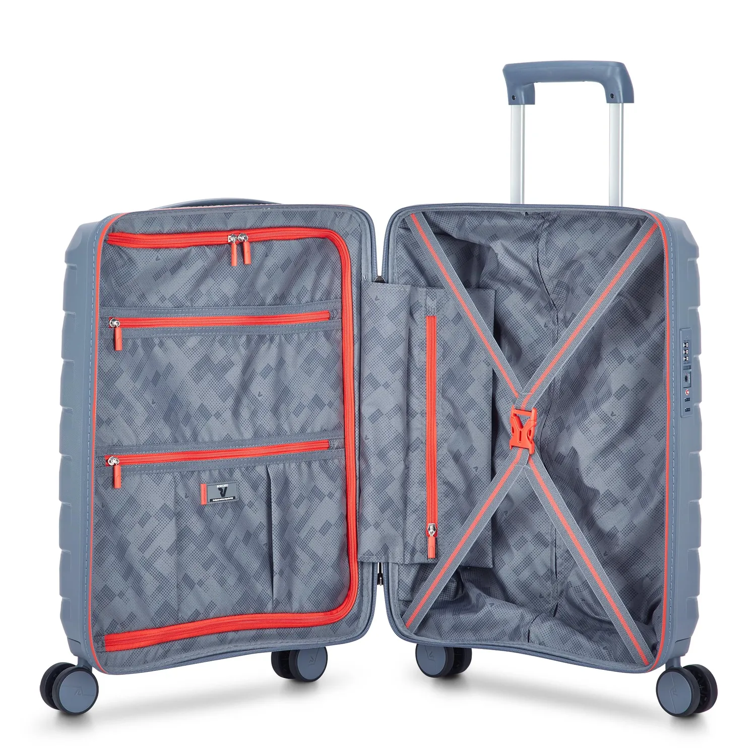 Roncato Skyline 2.0 Neon Trolley Cabina 55x40x20 Ardesia