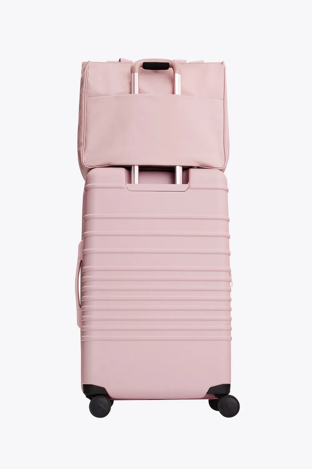 Beis East To West tote bag rosa Atlas da cabina